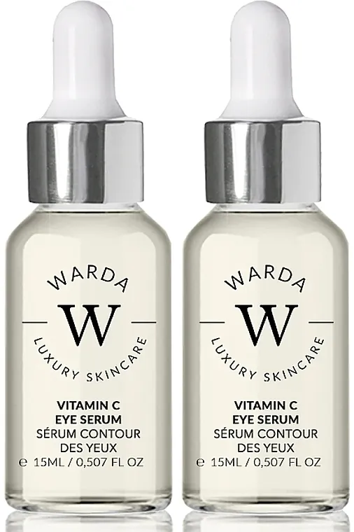 Warda Skin Glow Boost Vitamin C Eye Serum (eye/serum/2x15ml) Set