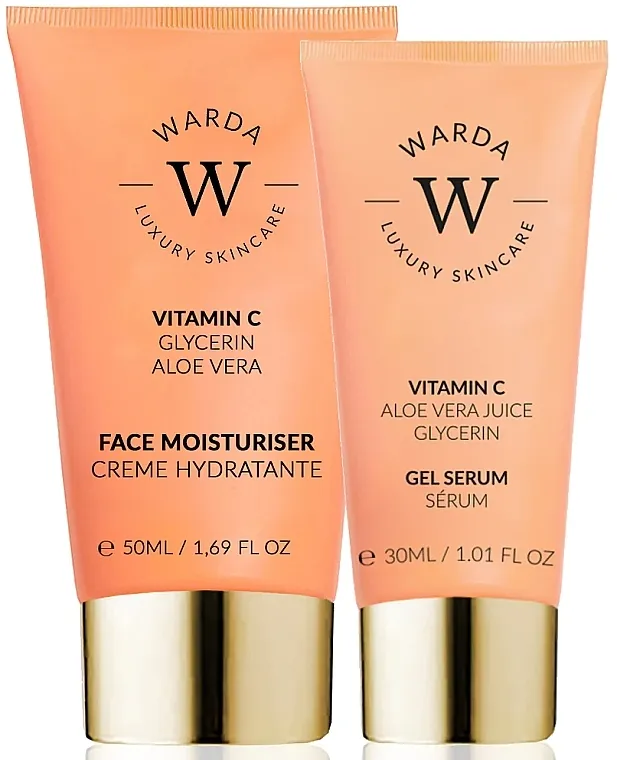 Warda Skin Glow Boost Vitamin C (f/cr/50ml + gel/serum/30ml) Set