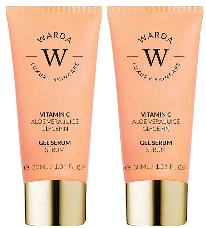 Warda Skin Glow Boost Vitamin C Gel Serum (gel/serum/2x30ml) Set