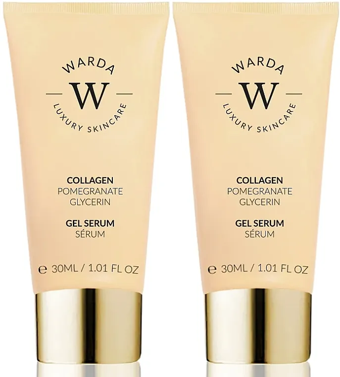 Warda Skin Lifter Boost Collagen Gel Serum (gel/serum/2x30ml) Set