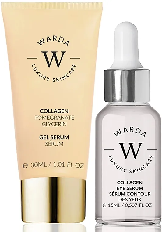 Warda Skin Lifter Boost Collagen (gel/serum/30ml + eye/serum/15ml) Set
