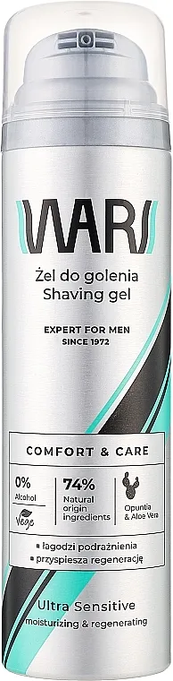 Wars Expert For Men Umirujući gel za brijanje