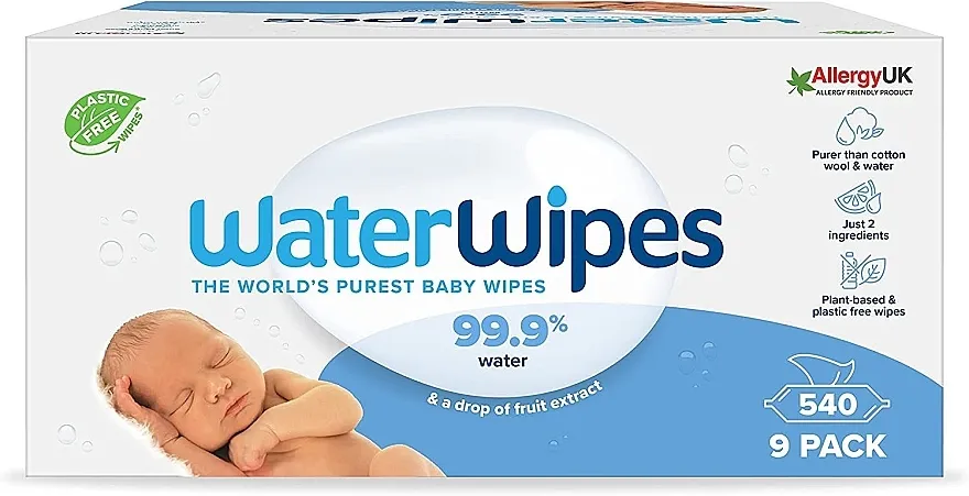 WaterWipes Baby Wipes Dečije vlažne maramice 540 kom.