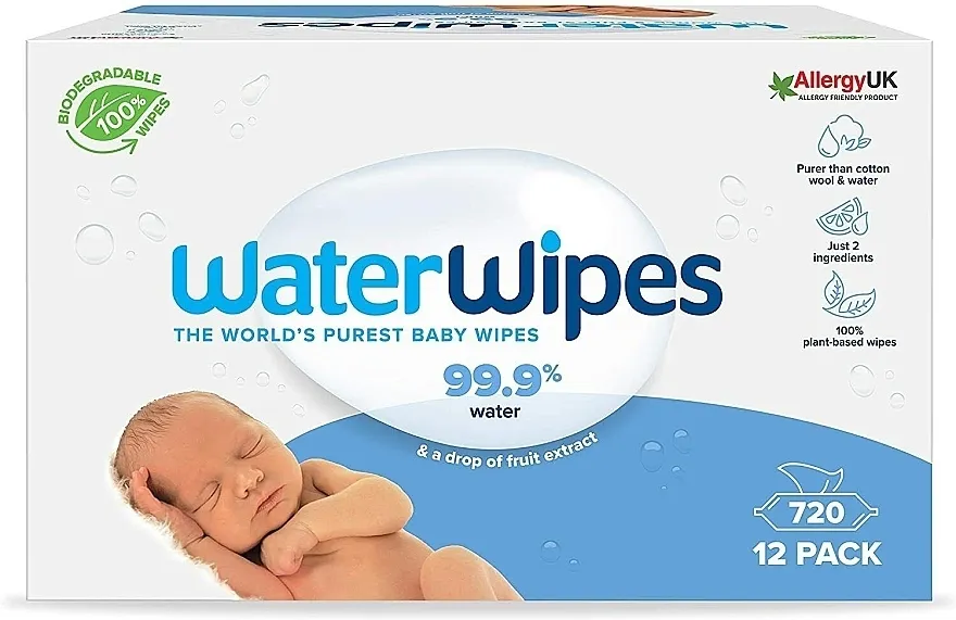 WaterWipes Baby Wipes Dečije vlažne maramice, 720 kom.
