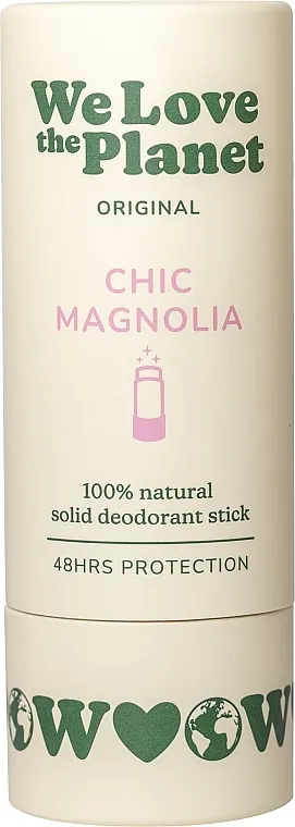 We Love The Planet Chic Magnolia Deodorant Stick Stik dezodorans Chic Magnolia