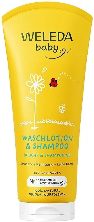 Weleda Calendula Waschlotion &amp; Shampoo Šampon-gel za tijelo i kosu