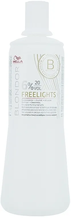 Wella Professionals Blondor Freelights Oxydant 6% 20 vol Oksidator 6%
