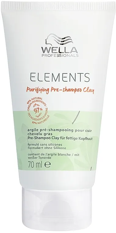 Wella Professionals Elements Purifying Pre-shampoo Clay Glina za čišćenje vlasišta