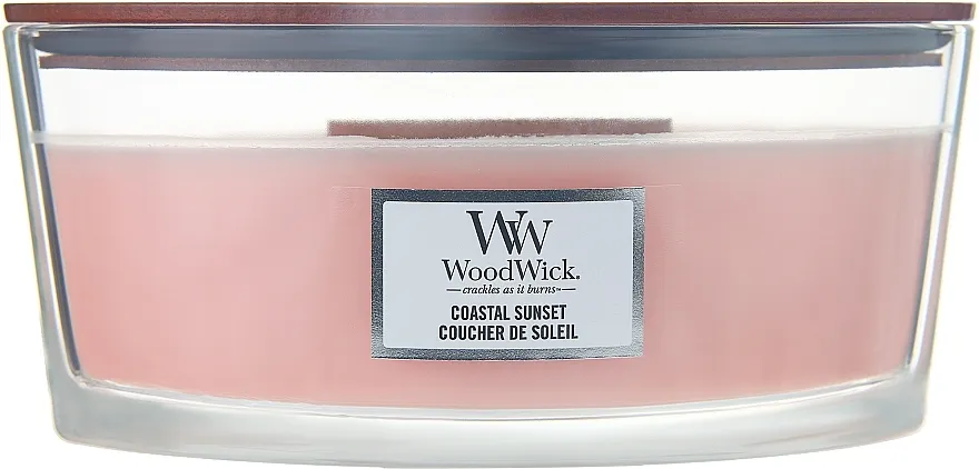 WoodWick Coastal Sunset Hearthwick Mirisna svijeća u čaši