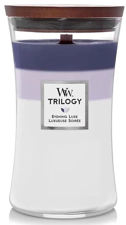 WoodWick Trilogy Evening Luxe Candle Mirisna sveća