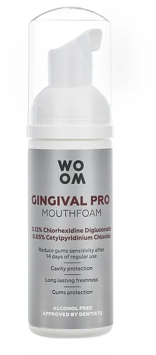 Woom Ginguval Pro Mouthfoam Pena za usnu šupljinu