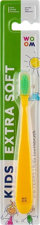 Woom Kids Extra Soft Toothbrush 2-6 Apivita Bee My Honey