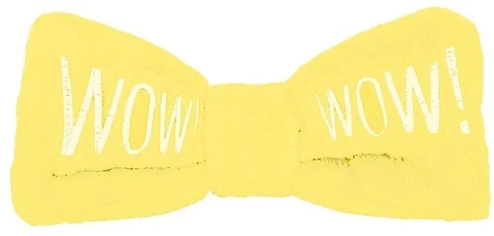 WOW! Sunny Yellow Traka za glavu, žuta
