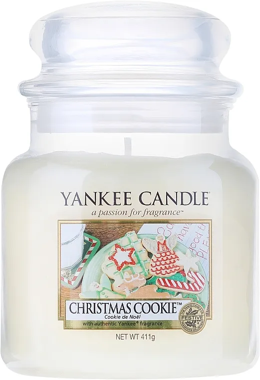 Yankee Candle Christmas Cookie Mirisna svijeća u teglici