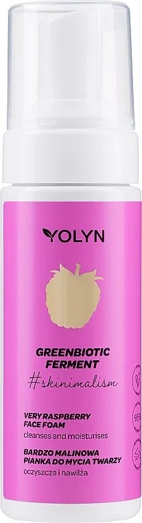 Yolyn #skinimalism Very Raspberry Face Foam Mist za lice i tijelo "Malina"