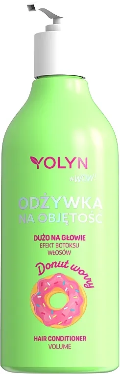 Yolyn Wow Donut Worry Hair Conditioner Volume Regenerator za volumen kose