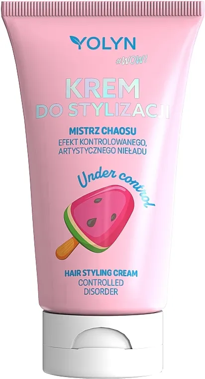 Yolyn Wow Under Control Hair Styling Cream Controlled Disorder Termalna krema za stilizovanje kose