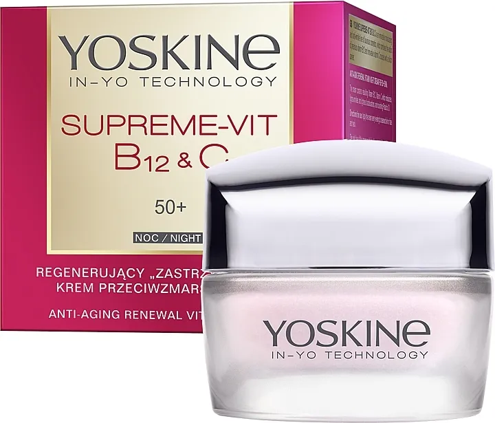 Yoskine Supreme-Vit B12 &amp; C Anti-Aging Renewal Vitamin Face Cream Set