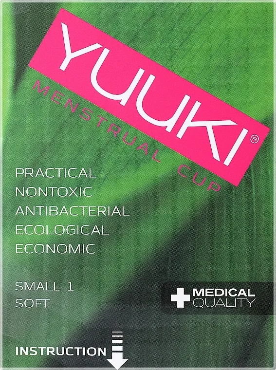Yuuki Soft Small 1 Menstrualna čašica, veličina S + posuda za dezinfekciju