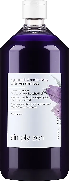 Z. One Concept Simply Zen Age Benefit &amp; Moisturizing Whiteness Shampoo Šampon za sijedu kosu