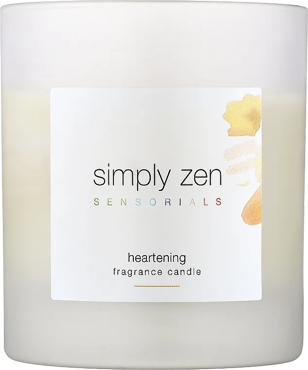 Z. One Concept Simply Zen Scented Candle Simply Zen Sensorials Heartening Mirisna svijeća