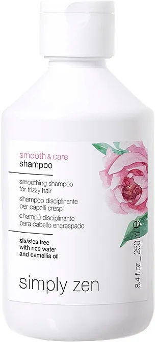 Z. One Concept Simply Zen Smooth &amp; Care Shampoo Šampon za zaglađivanje kose sklone kovrdžanju