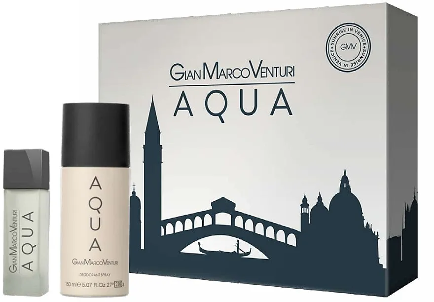 Zestav (edt/30ml + deo/150ml) Gian Marco Venturi Aqua