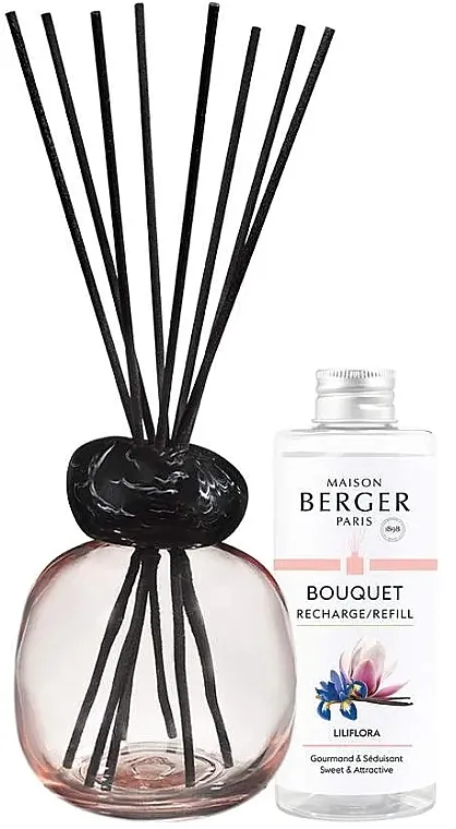 Zestaw (diffuser/1pc + refill/180ml) Maison Berger Liliflora