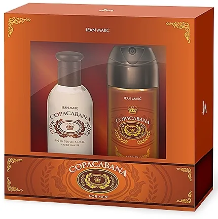 Zestaw (edt/100ml + body/spray 150ml) Jean Marc Copacabana