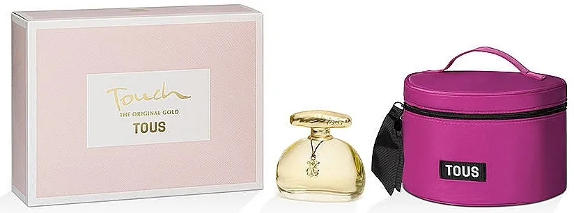 Zestaw (edt/100ml + neseser) Tous Touch (Touch The original Gold)