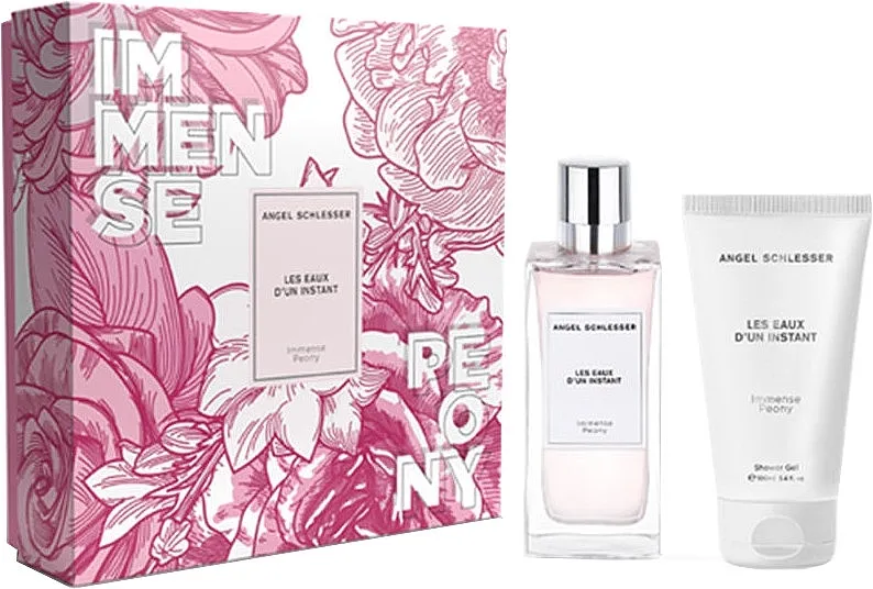 Zestaw (edt/100ml + sh/gel/100ml) Angel Schlesser Les Eaux d'un Instant Immense Peony