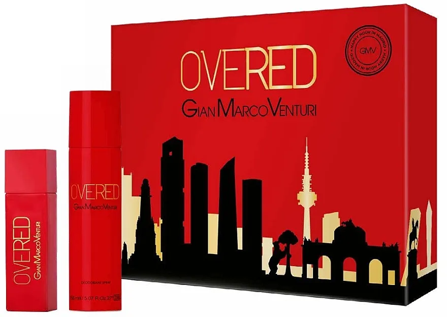 Zestaw (edt/30ml + deo/150ml) Gian Marco Venturi Overed