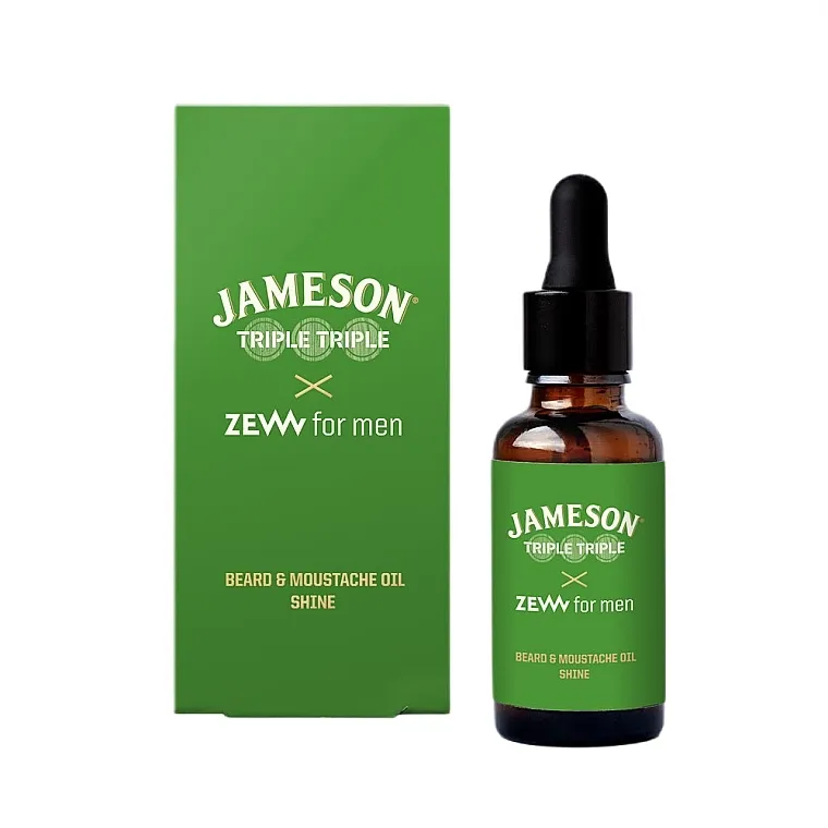 Zew For Men Jameson Triple Triple x ZEW For Men Beard &amp; Moustache Oil Shine Ulje za bradu za sjaj