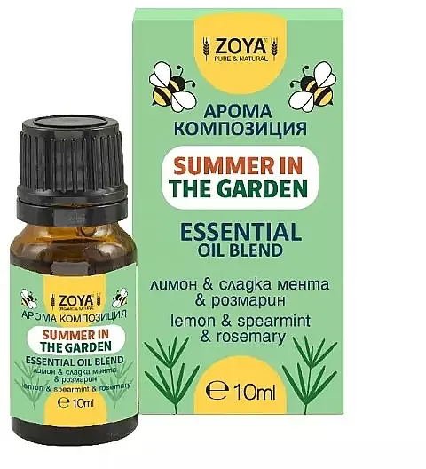 Zoya Goes Pretty Summer In The Garden Essential Oil Blend Mešavina eteričnih ulja
