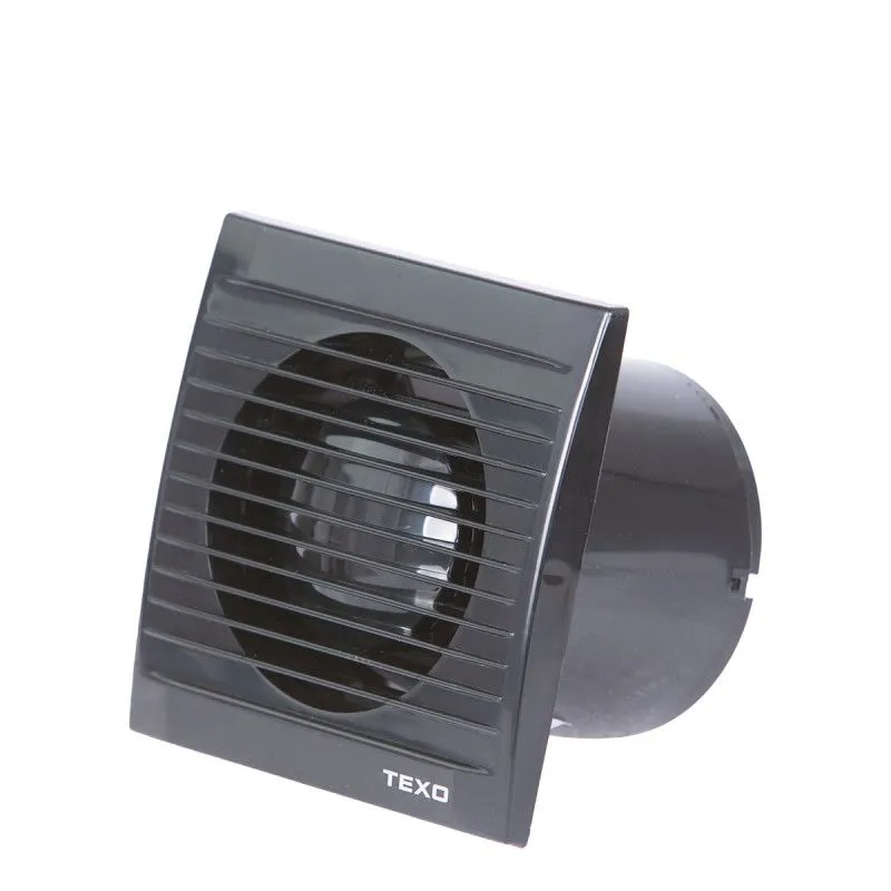Texo ELITE ventilator fi 100 sa klapnom black