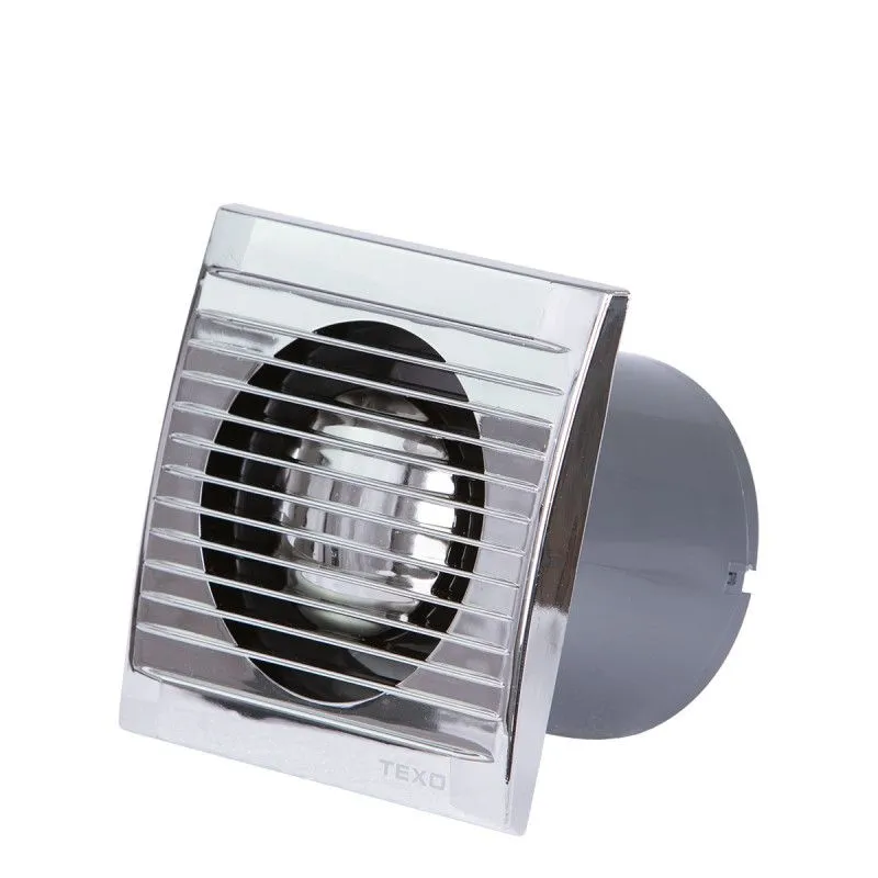 Texo ELITE ventilator fi 100 sa klapnom chrome