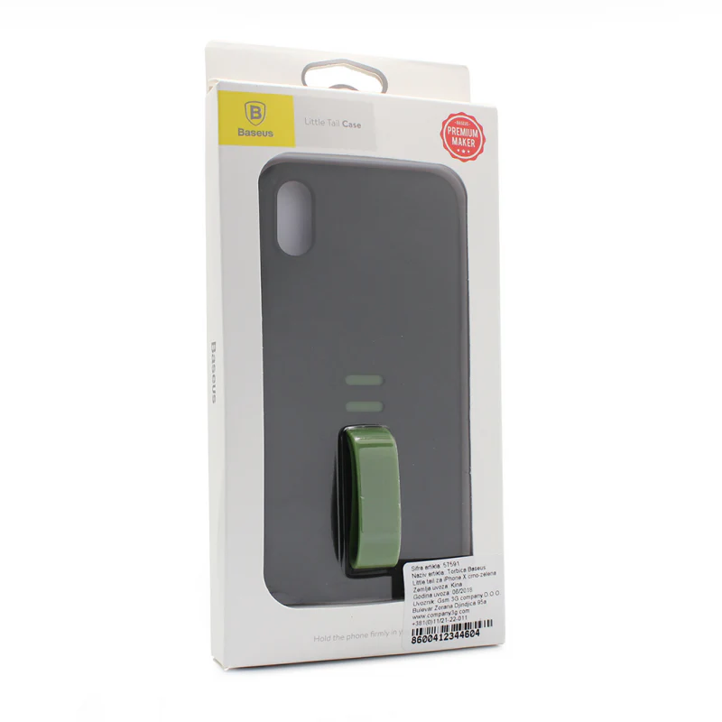 Torbica Baseus Little tail za iPhone X crno-