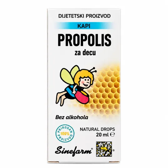 Propolis kapi  decu bez alkohola 30ml Sinefarm