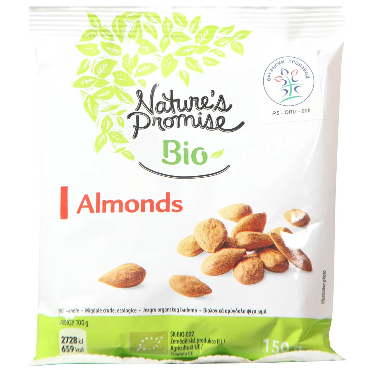 Badem Nature's Promise BIO 150g