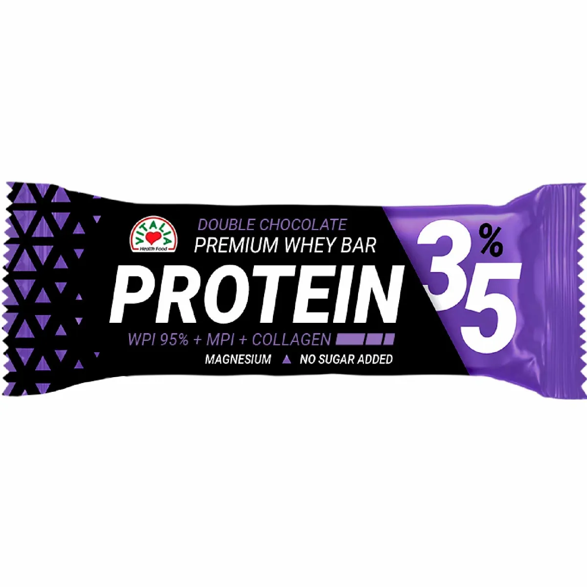 Bar protein dupla cokolada Vitalia 45g