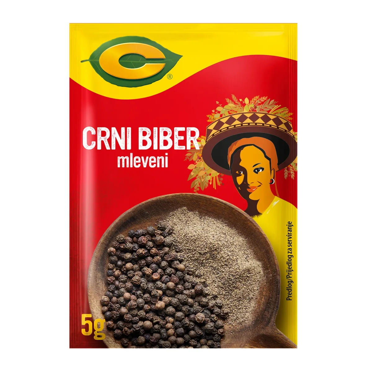 Biber mleveni C 5g