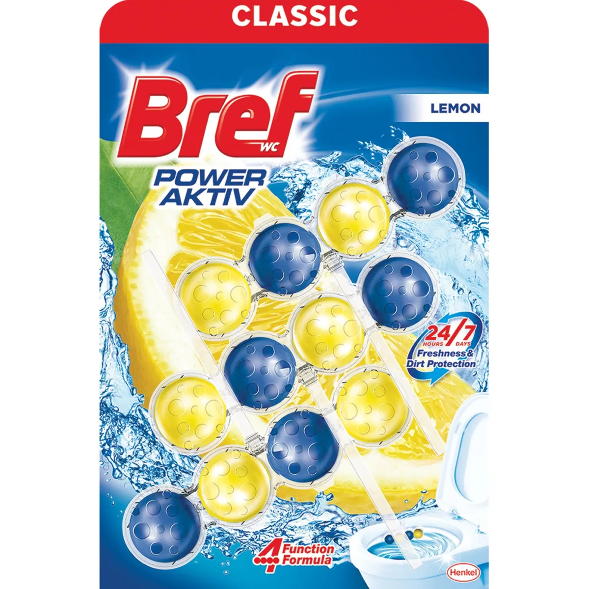 Bref Power Aktiv lemon 3x50g