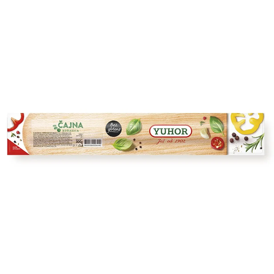Cajna kobasica vakum Yuhor 300g