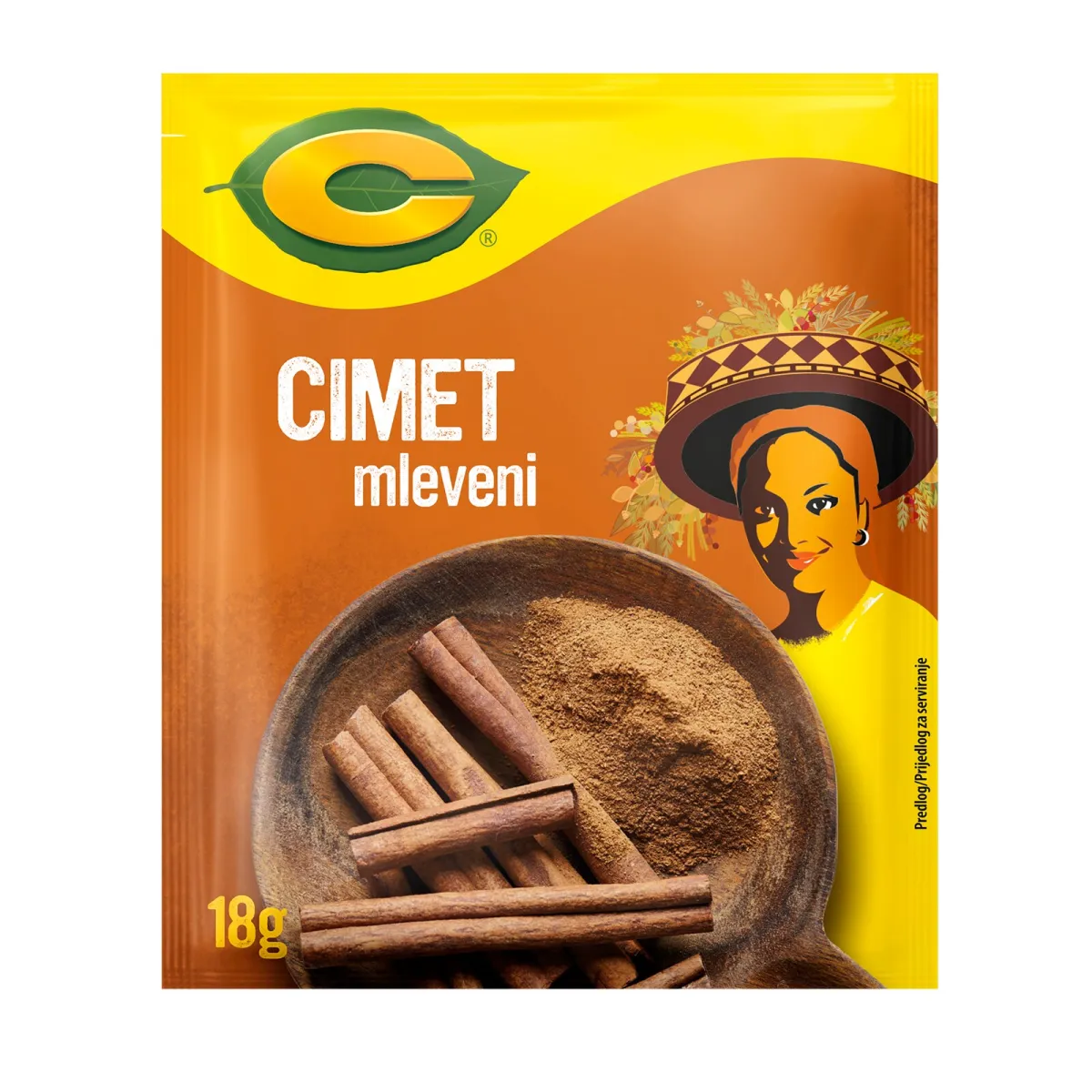 Cimet mleveni C 18g
