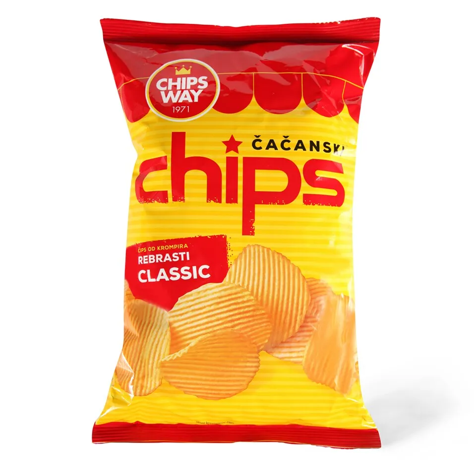 Cips classic rebrasti Chips Way 150g