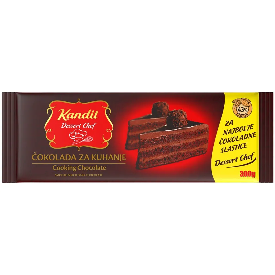 Cokolada/kuvanje Dessert Chef Kandit300g