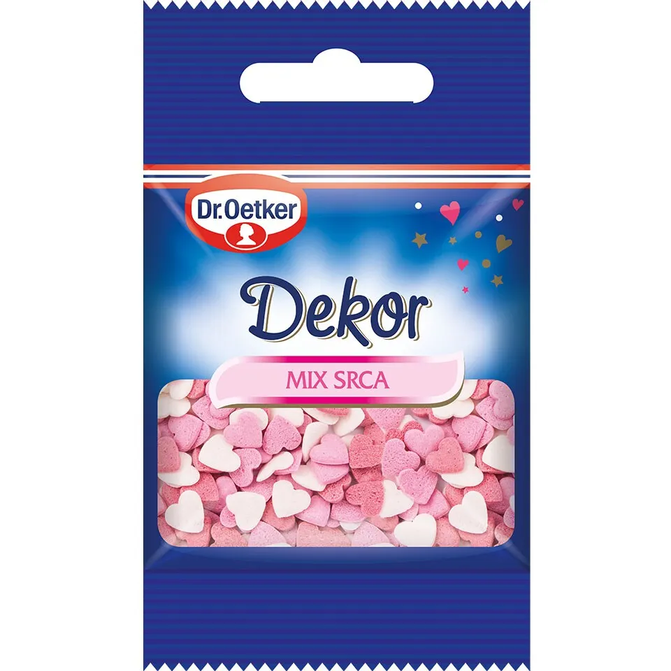 Dekorativni mix srca Dr.Oetker 10g