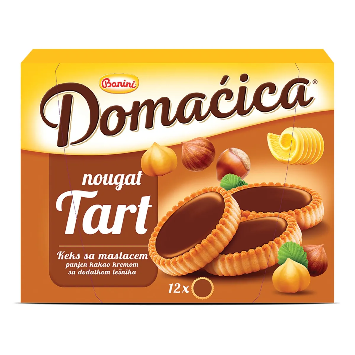 Domacica tart nugat 210g