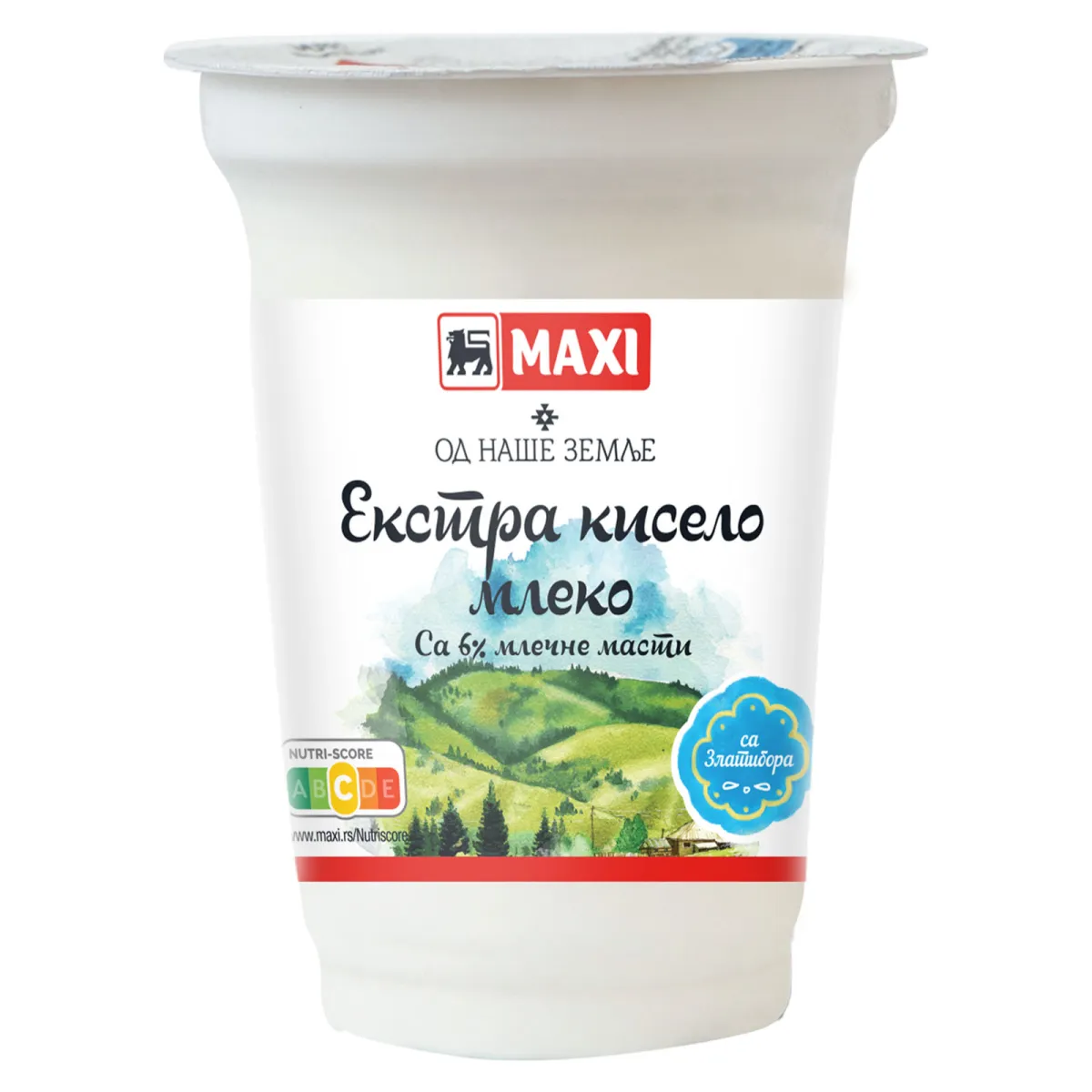 Ekstra kiselo mleko ONZ 6%mm 180g