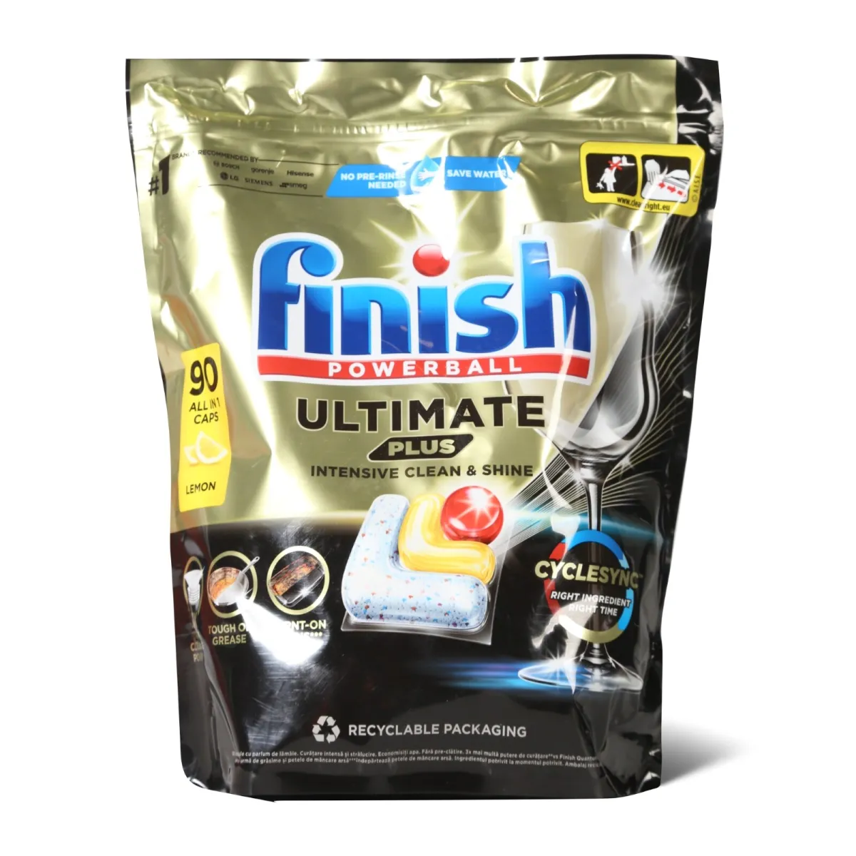 Finish ultimate plus limun 90 tab.